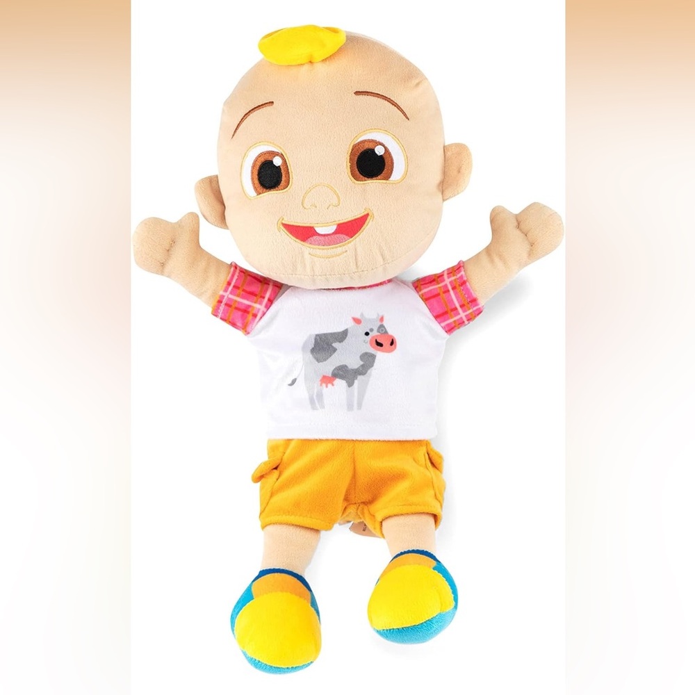 CoComelon JJ Stuffed Pillow Buddy - Super Soft Polyester Microfiber, 17 inch